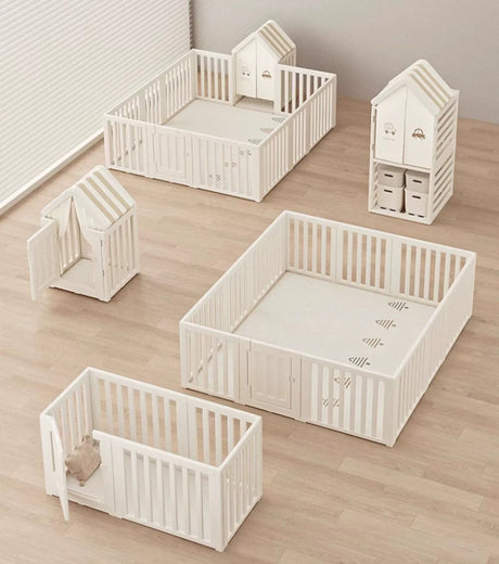 MIGOBEAR Safe Playpen Crawling Fence Indoor from MIGOBEAR