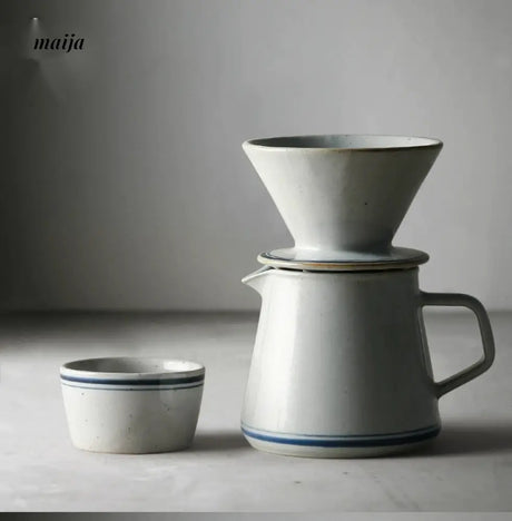 JOTO Ceramic Filter Pot V60 Coffee Hand Set from JOTO