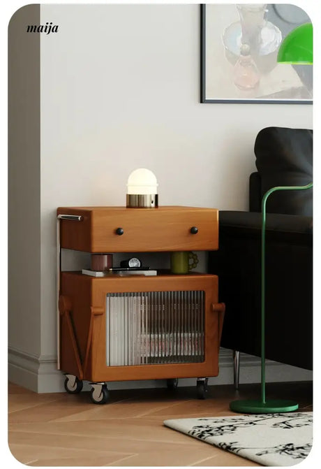 OCC Japanese Solid Wood Bedside Cabinet from OCC
