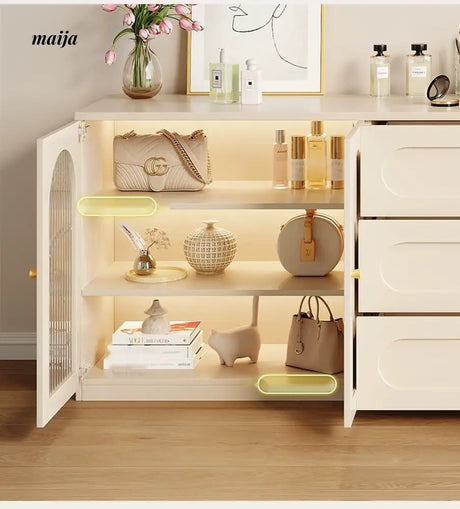 MEIHOUSE French Cream Dressing Table Modern Desk Chest Bedroom from MEIHOUSE