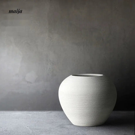 JOTO Retro Ceramic Large Vase Living Room Hotel Decoration from JOTO