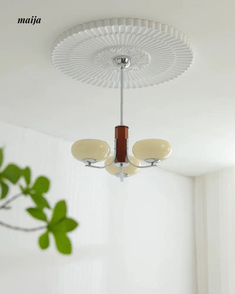 NANCY Solid Wood All-Copper Cream Wind Bedroom Lamp from NANCY