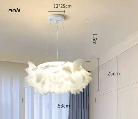 GVG Romantic Petal Ceiling Lamp from Kaiyashi