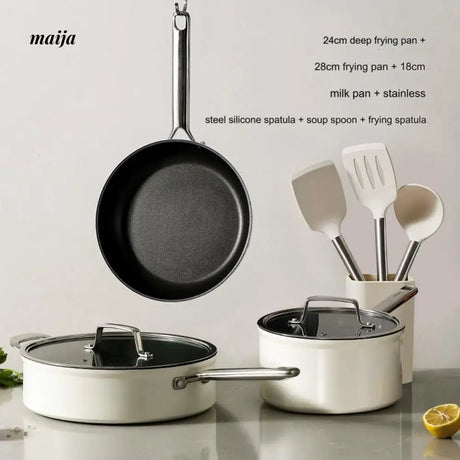 CAROTE Full Set of Non-Stick Soup and Frying Pots from CAROTE