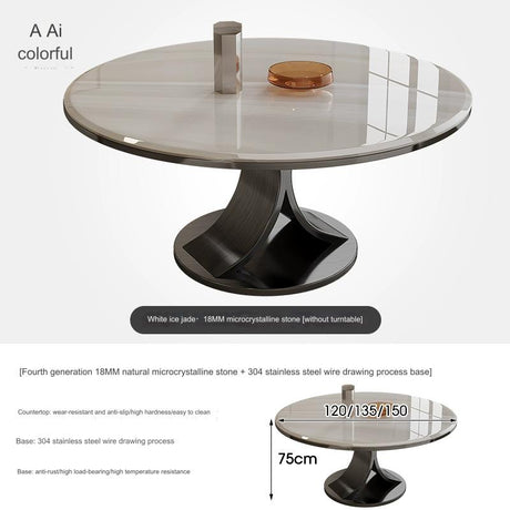 Seaton Lazy Susan Dining Table from MODENG