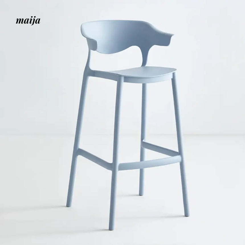Lotus Plastic Bar Stool
