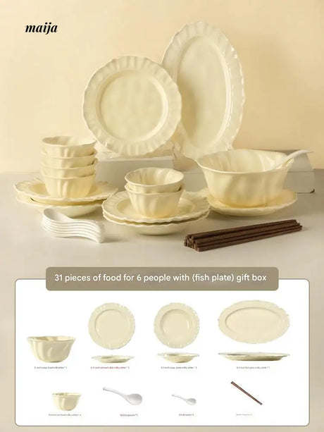 MOSE Creamy Tableware Collection from MOSE
