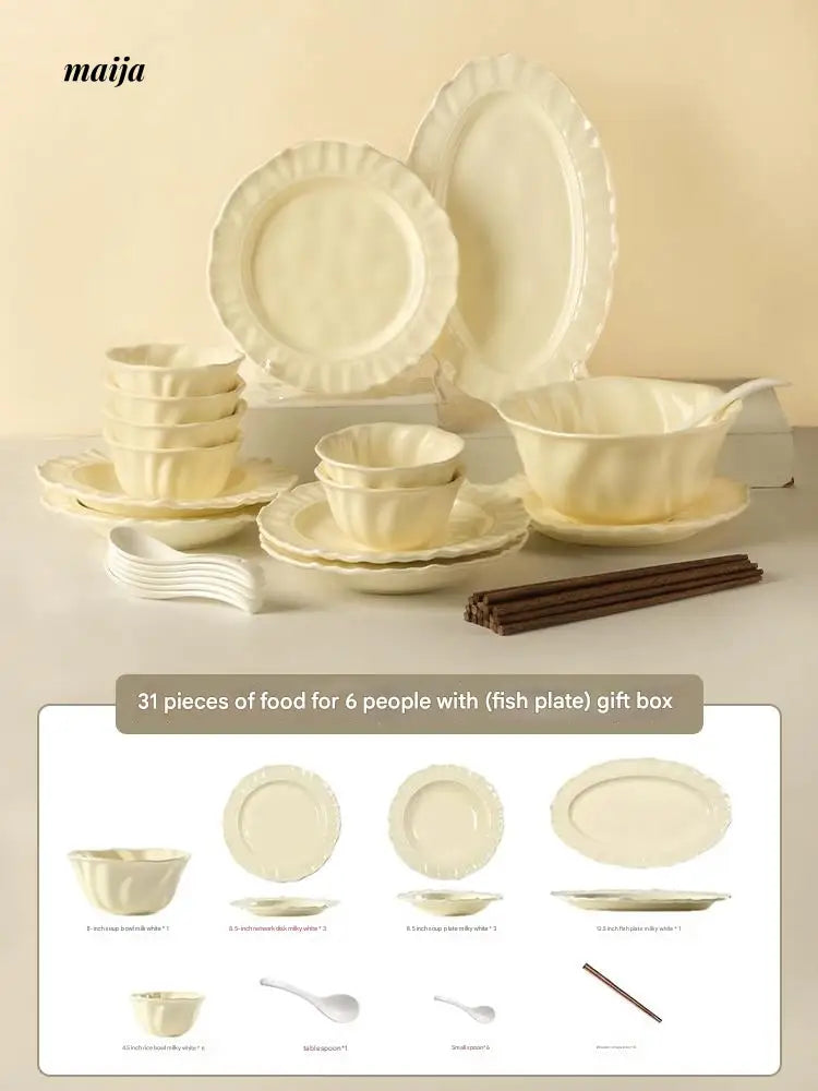 MOSE Creamy Tableware Collection from MOSE