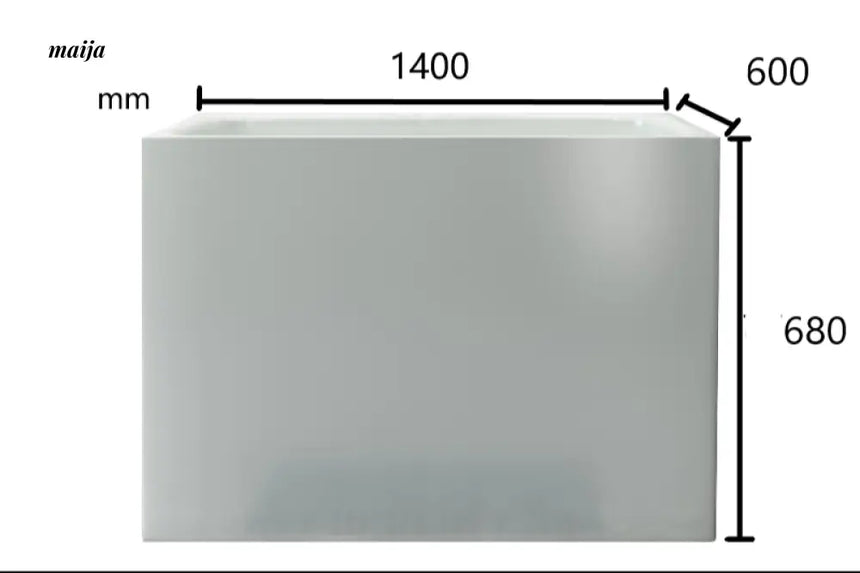 Mini Freestanding Acrylic Bathtub from maija