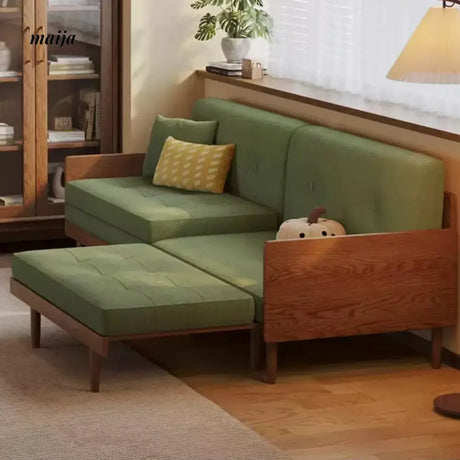 Ollie Solid Wood Extendable Sofa from AI