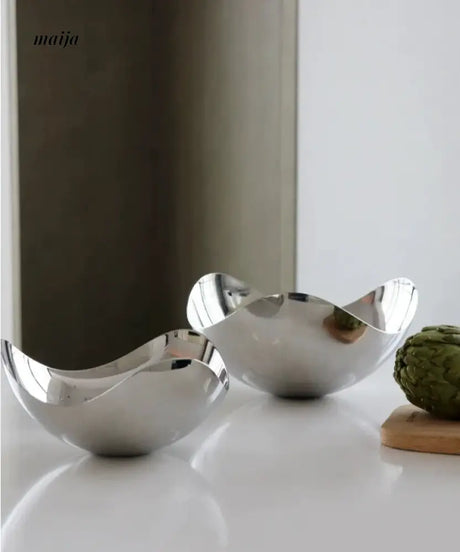 COLOURHUNTER Scandinavian Stainless Steel Fruit Bowl from maija