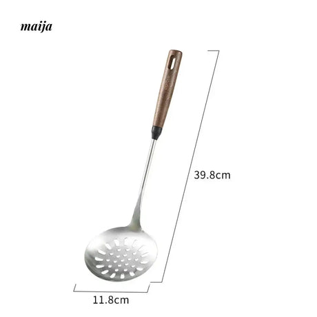 CAROTE Stainless Steel Spatula with Walnut Handle from CAROTE