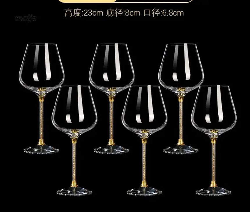 Diamond Stem Red Wine Glass from KEYHUAN