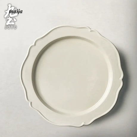 JOTO Japanese Ceramic Fruit Plate Handmade Dish Set from JOTO