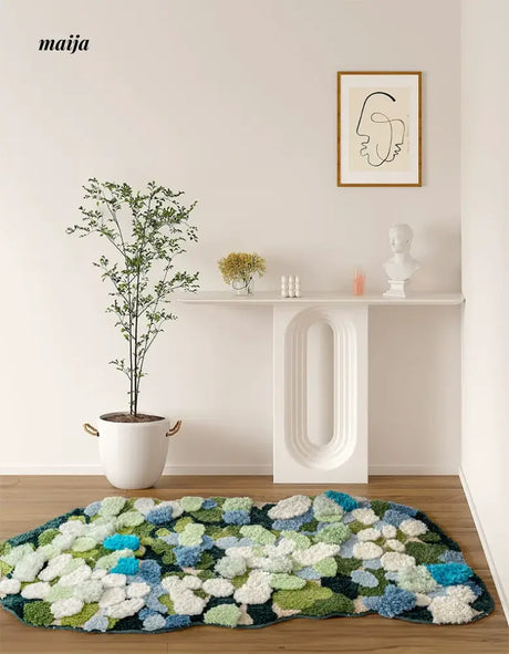 Monet Blooming Garden Rug from maija