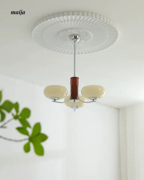 NANCY Solid Wood All-Copper Cream Wind Bedroom Lamp from NANCY