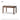 GENJI Safiya Solid Wood Foldable Dining Table from GENJI