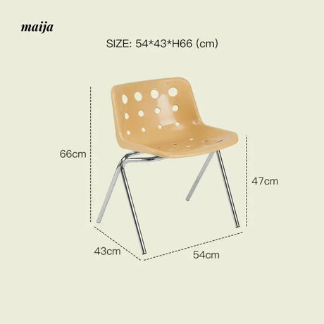 LAZYSPACE Ivy Cheese Chair from LAZYSPACE