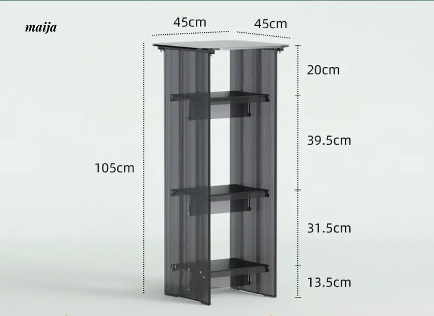 PUMPKIN BOX Nordic Acrylic Tall Table from PUMPKIN BOX