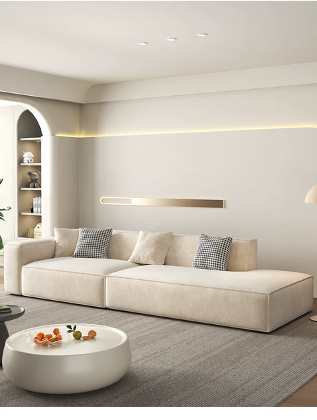 LATE AUTUMN Modern Scandinavian Minimalist Cream Sofa from LATE AUTUMN