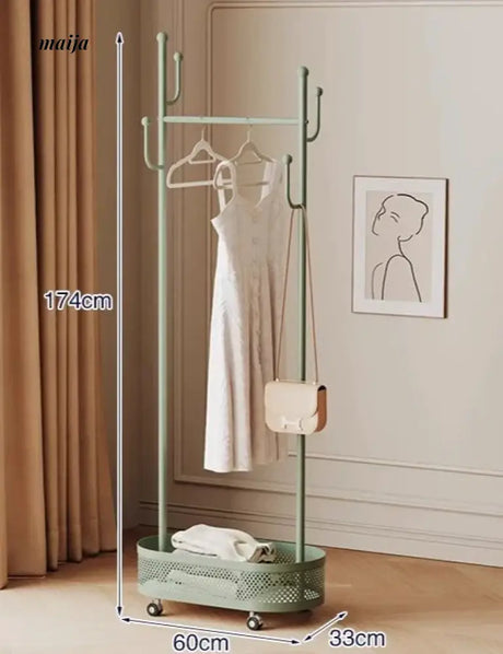 Herman Cream Laundry Basket Coat Hanger from Yate