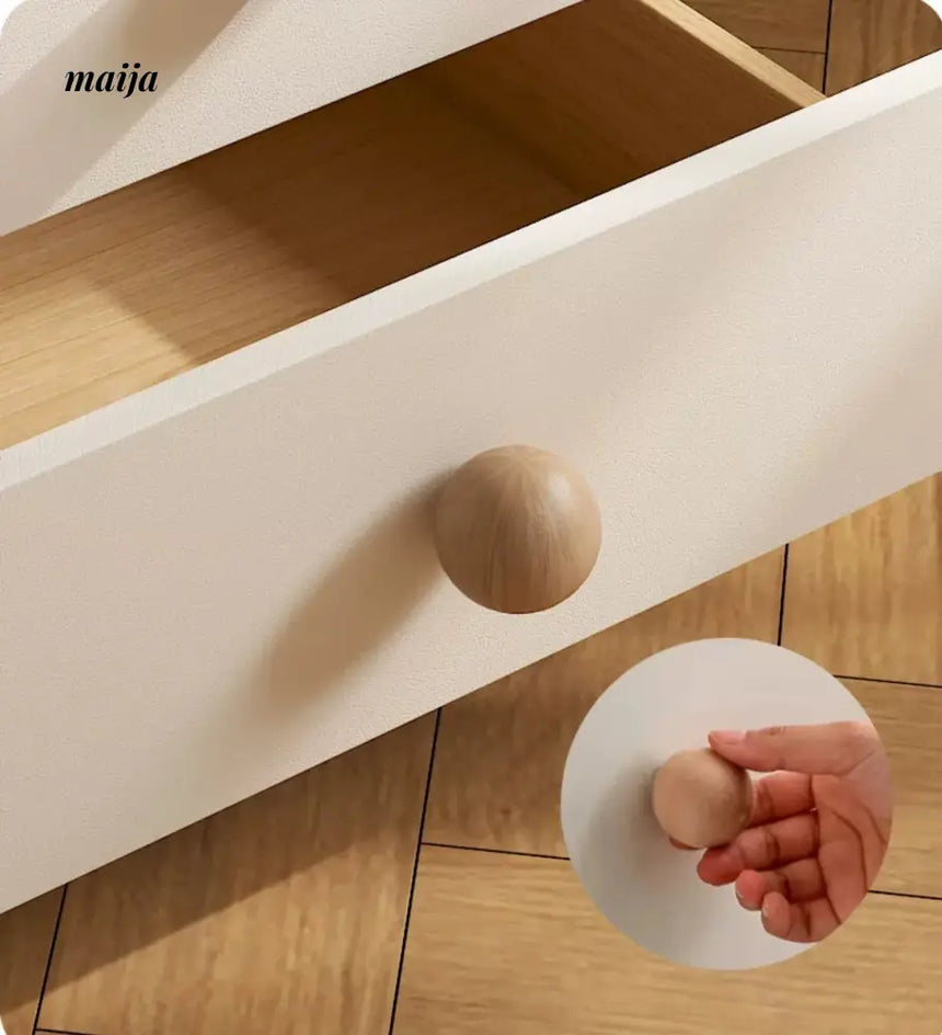 Jennings Rotating Bedside Table from Mufanli