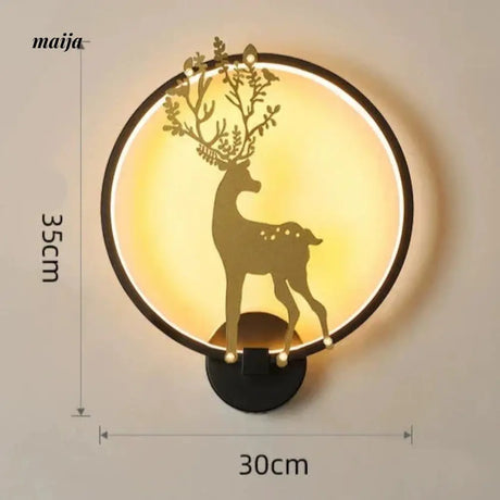RUIDUN Deer Wall Lamp from Ruidun