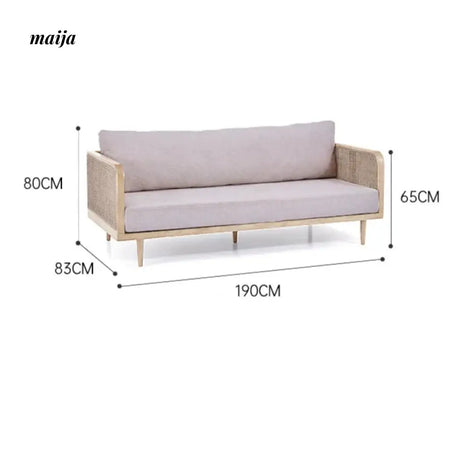 SLIGHTLYCOOL Sasha Rattan Sofa from SLIGHTLYCOOL