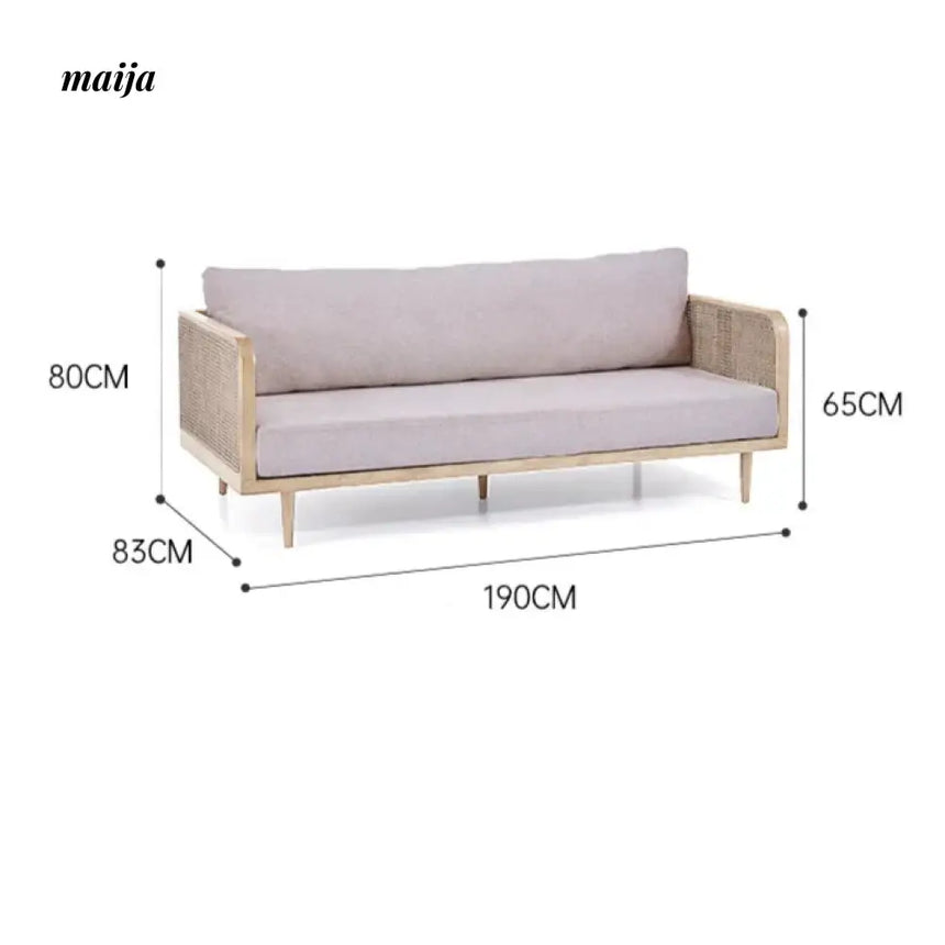 SLIGHTLYCOOL Sasha Rattan Sofa from SLIGHTLYCOOL