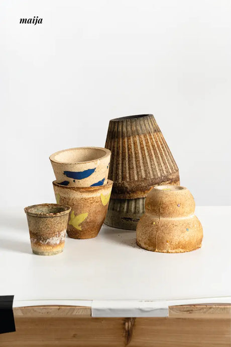 CIIREALS Root Tuber Ceramic Planter from CIIREALS