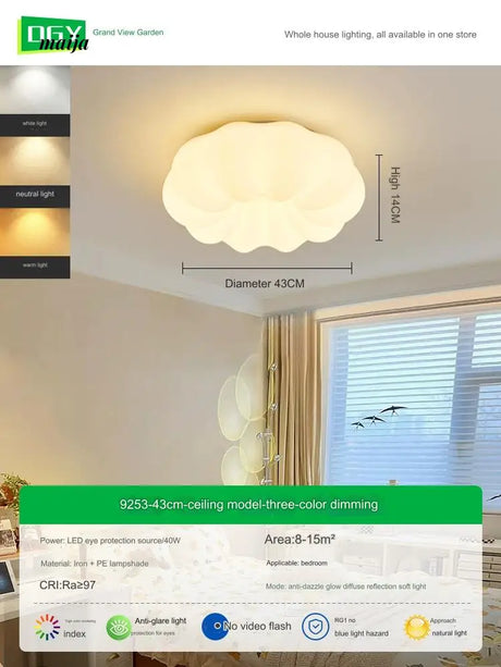 GVG Biscuit Ceiling Light from GVG