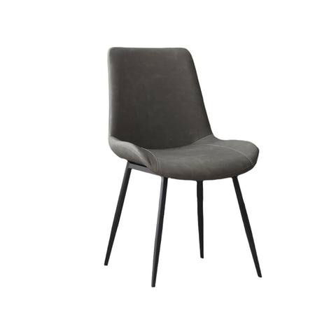 YUEMAI Luca Italian Saddle Leather Dining Chair from YUEMAI