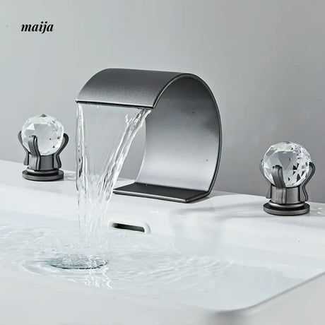 Crescent Waterfall Faucet from Kaiyashi