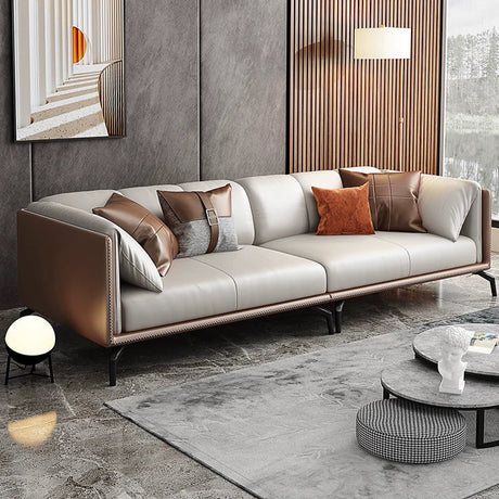 DIPU Kailey Nordic Light Luxury Leather Sofa from DIPU