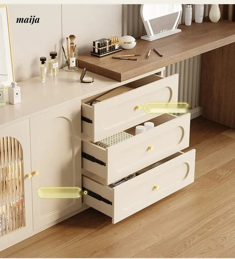 MEIHOUSE French Cream Dressing Table Modern Desk Chest Bedroom from MEIHOUSE