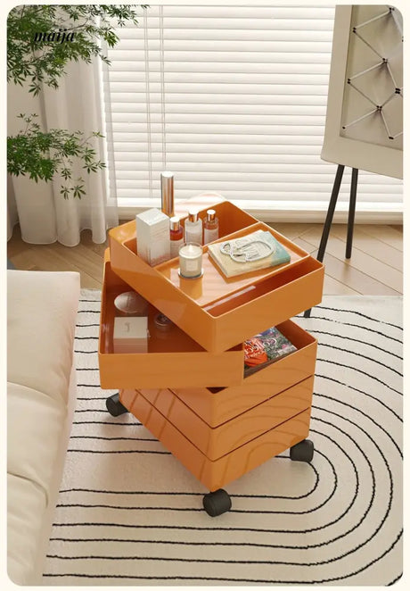 PUMPKIN BOX Rotating Storage Bedside Cabinet from PUMPKIN BOX