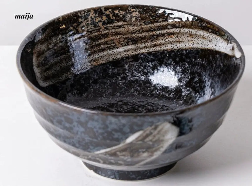 OKADA YAKI 6-Inch Japanese Soup Bowl from OKADA YAKI