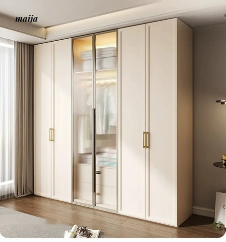 MEIHOUSE French Cream Bedroom Large Top Storage Wardrobe from MEIHOUSE