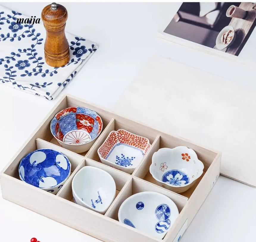 OKADA YAKI Japanese Gift Box Dish Set from OKADA YAKI
