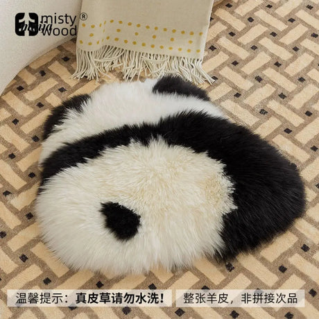 MISTYWOOD Cute Woolen Pillow Panda Design from MISTYWOOD