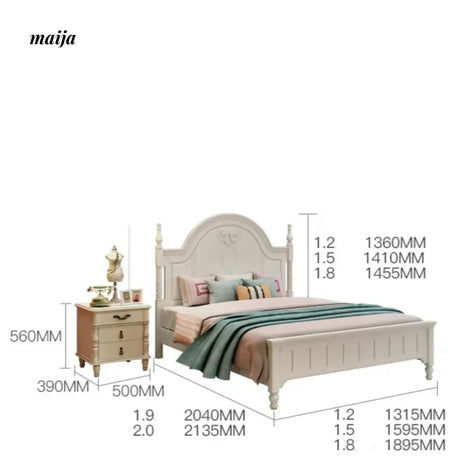 White Valentine Children's Bed from BETTYLEI