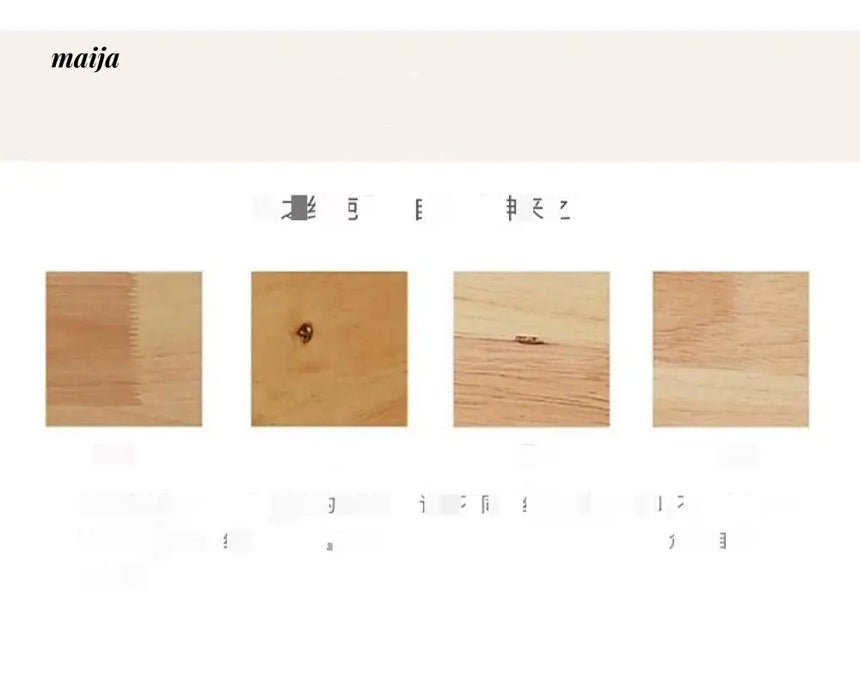 Pioneer Solid Wood Narrow Desk from maija