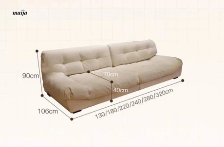 Cloudline Cream Cloth Sofa from maija