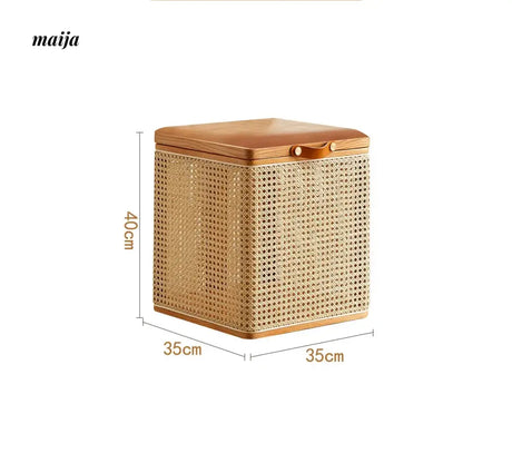 RATTAN CRAFTSMAN Wooden Storage Box from RATTAN CRAFTSMAN