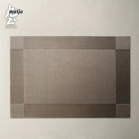 JOTO PVC Table Mat Anti Scald Waterproof Dinner Plate from JOTO