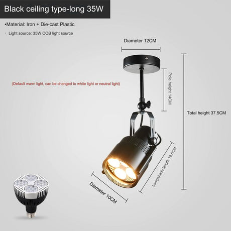 MODENG Retro Spotlight Bar Ceiling Light from MODENG
