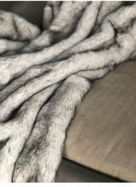 Imitation Fur Sofa Blanket from maija