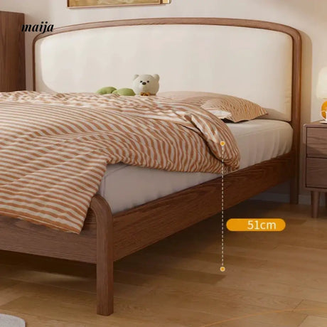 FUYUKI Jacksonville Solid Wood Bed from KENZAKI