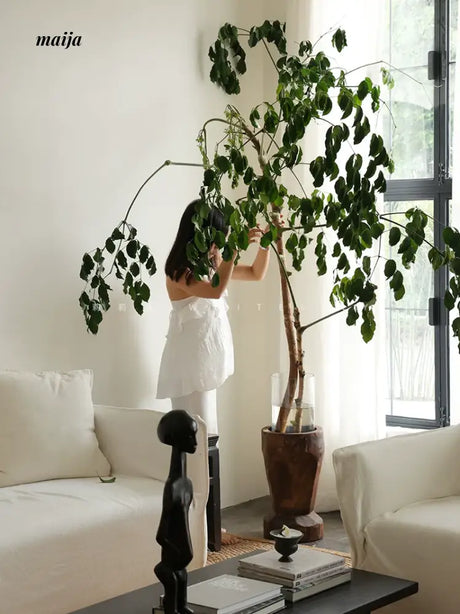 LILY WHITE Minimal Modern Scandinavian Artificial Plant from LILY WHITE
