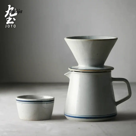 JOTO Ceramic Filter Pot V60 Coffee Hand Set from JOTO